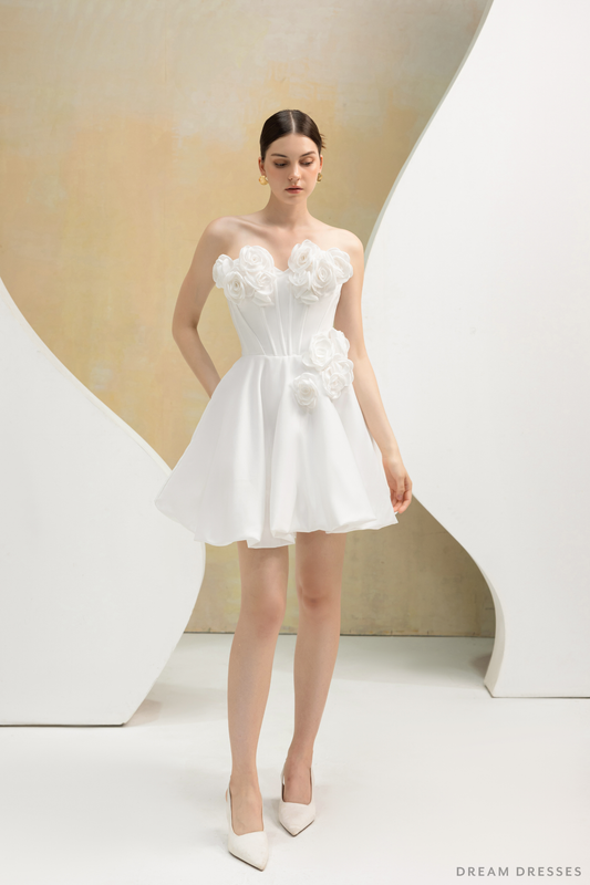 Rose Mini Couture Dress (#JANNINA) - Dream Dresses by P.M.N.