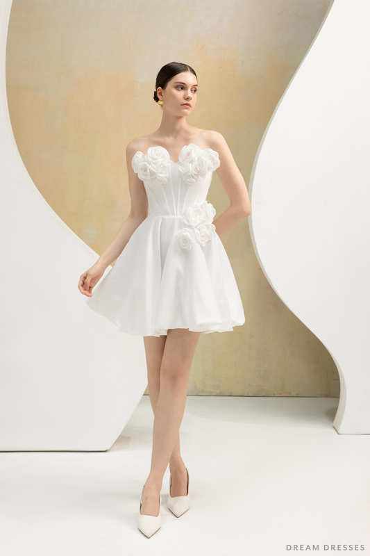 Rose Mini Couture Dress (#JANNINA) - Dream Dresses by P.M.N.
