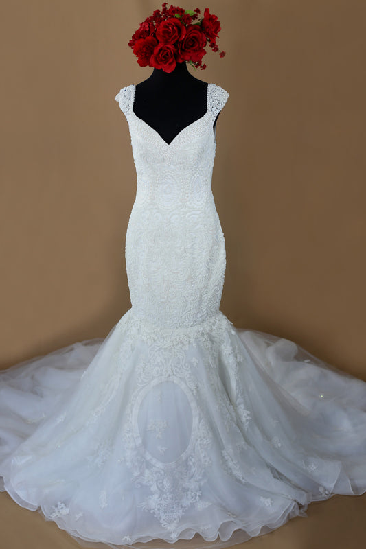 Haute Couture Mermaid Wedding Dress (#Sequoria) - Dream Dresses by P.M.N
- 1