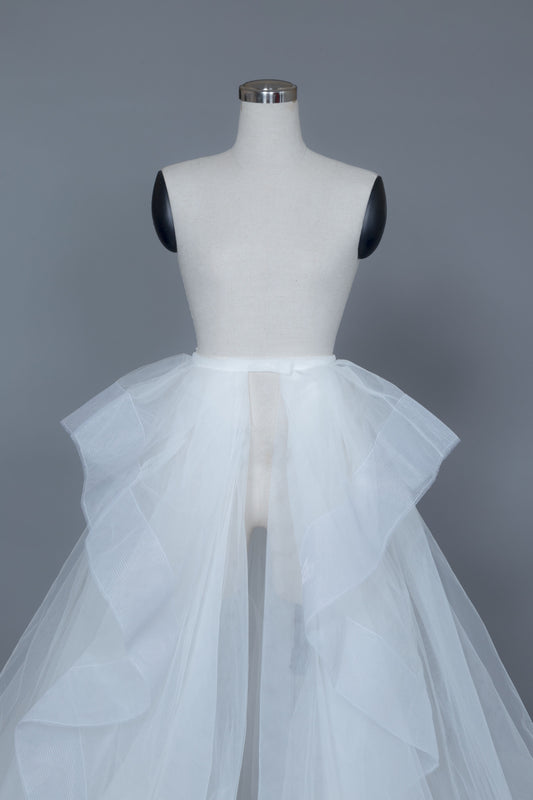 Detachable Peplum Bridal Skirt (#Elara) - Dream Dresses by P.M.N
- 1