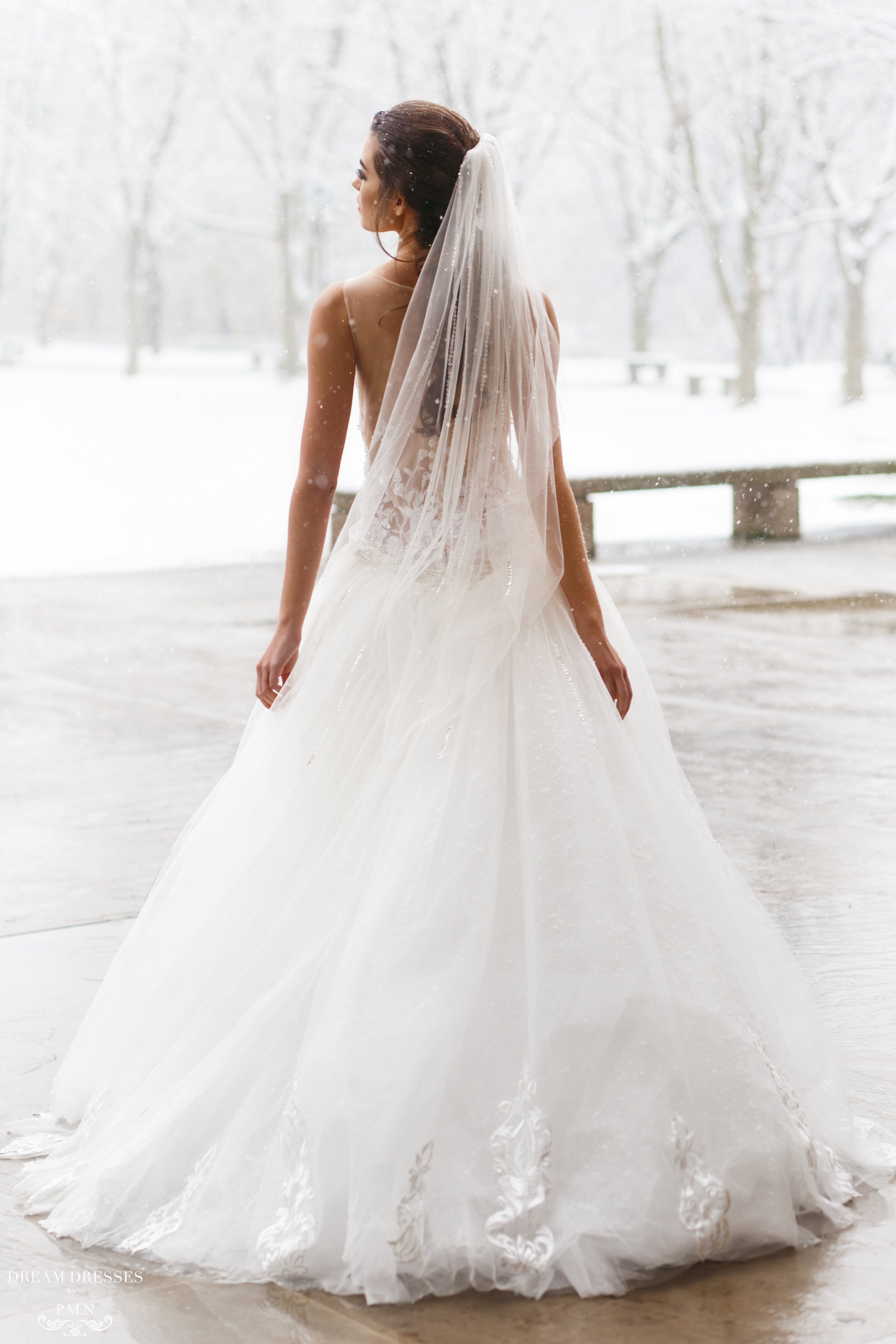Detachable Tulle Skirt for Wedding Dress (#Isla)