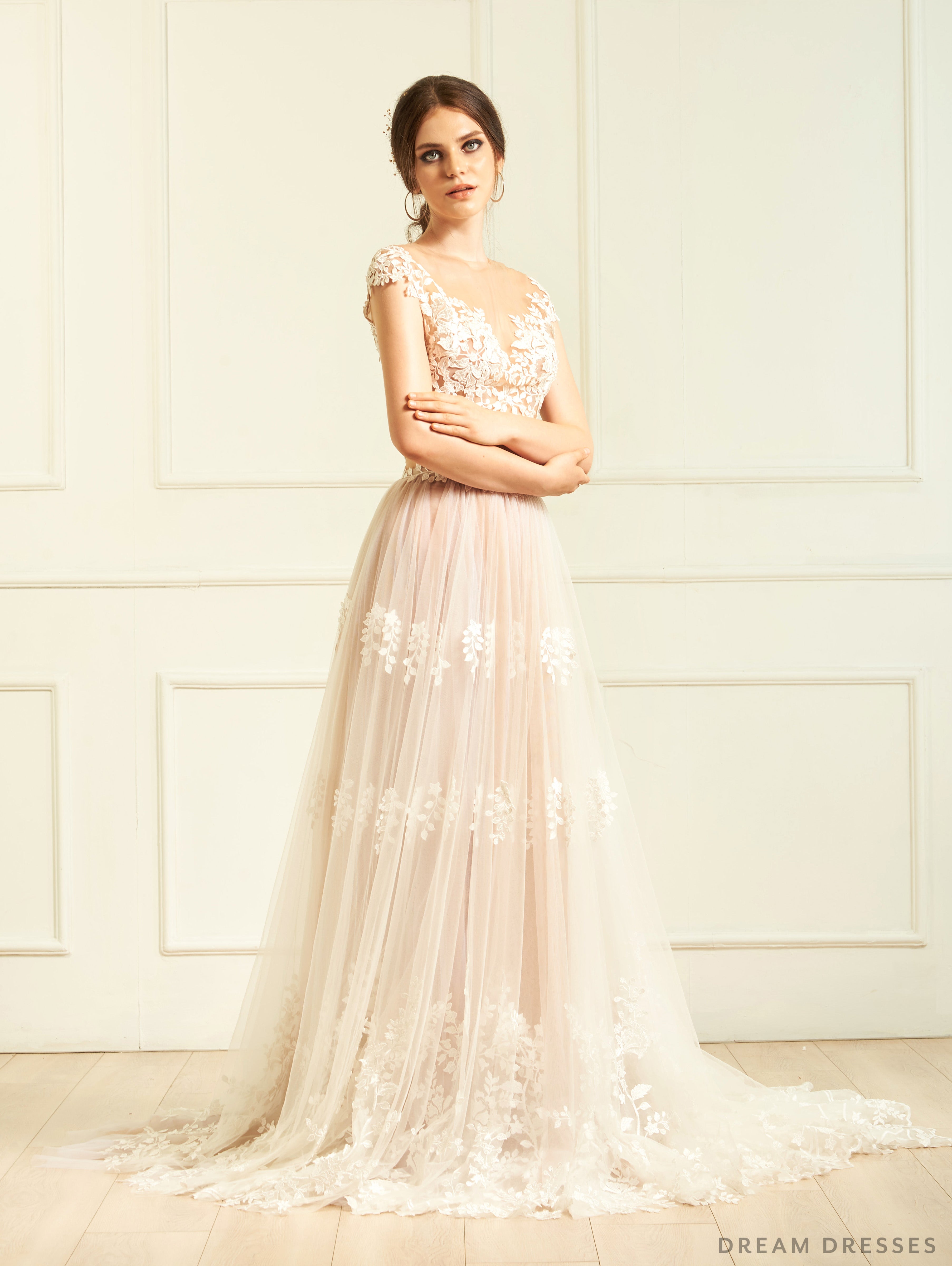 Two-Piece Wedding Dress (#Amelia)