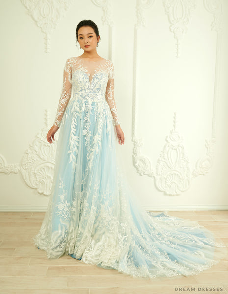 Blue Wedding Dress | Dream Dresses by P.M.N Blue Wedding Dress | Dream Dresses by P.M.N