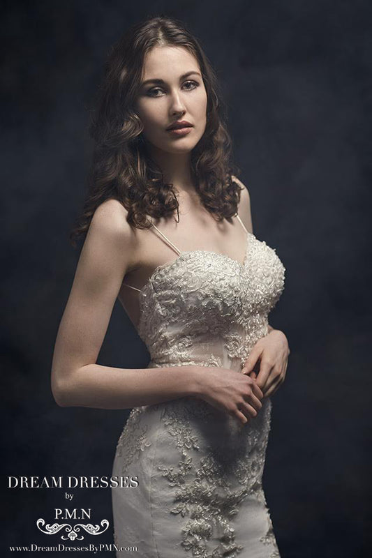 Open Back Mermaid Wedding Dress (Style #SS16311) - Dream Dresses by P.M.N
- 1