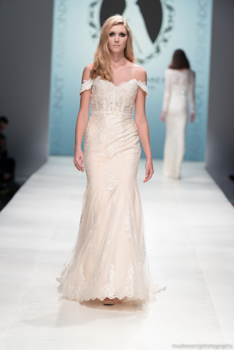 Couture Lace Mermaid Wedding Dress With Removable Off Shoulder (#SS16102) - Dream Dresses by P.M.N
- 1