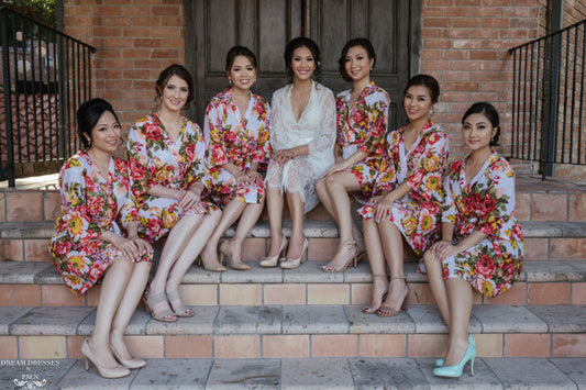 Bridal Lace Robe (#Ganya) - Dream Dresses by P.M.N.