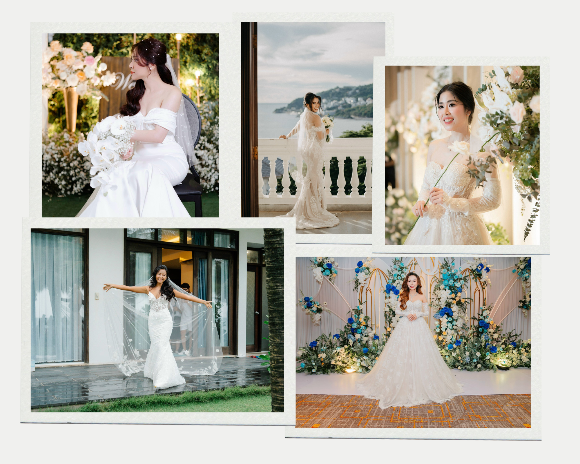 ICONIC MOMENTS FROM 2023: CUSTOM DRESSES AND BEAUTIFUL BRIDES