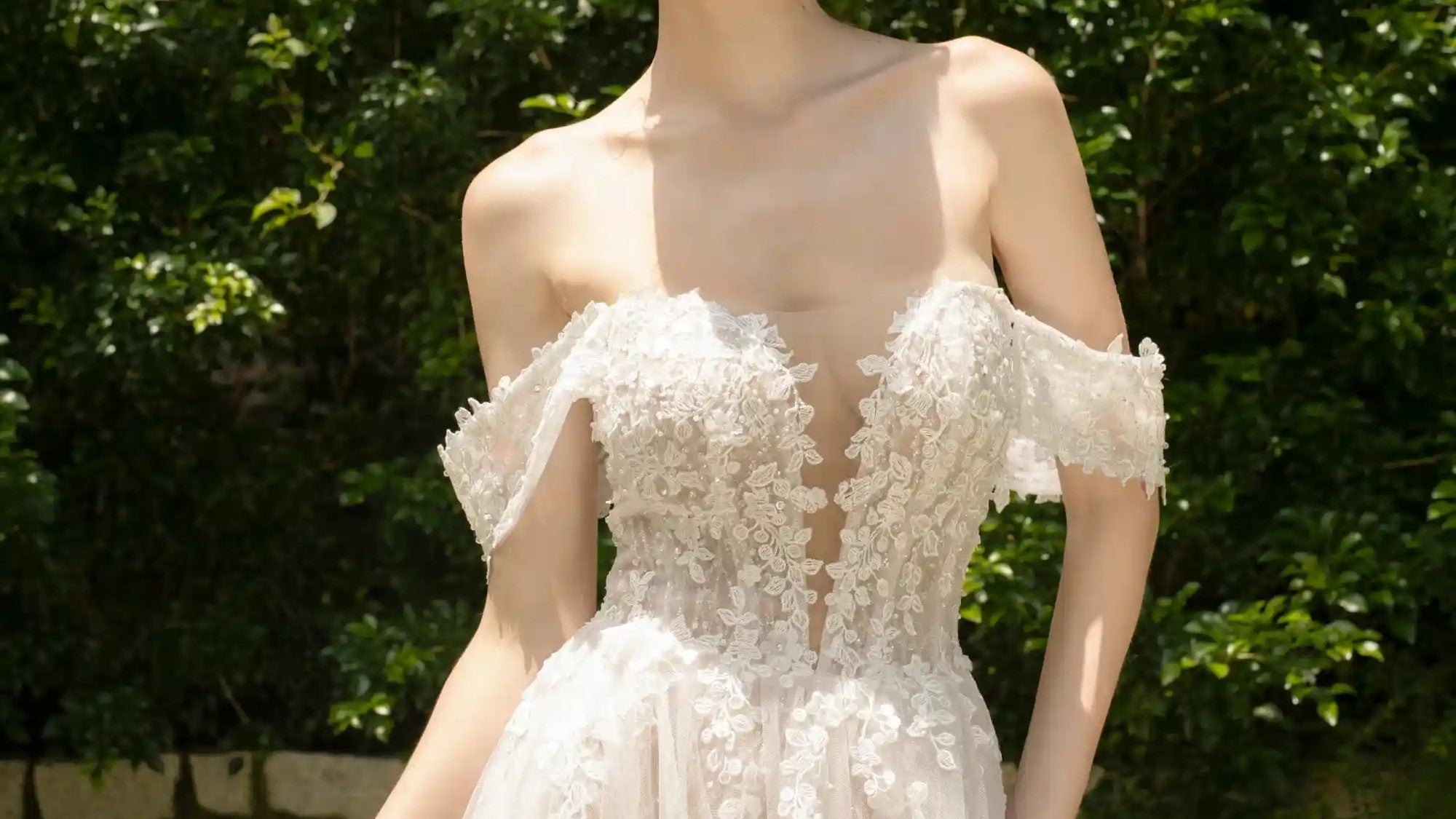 types of wedding dress necklines