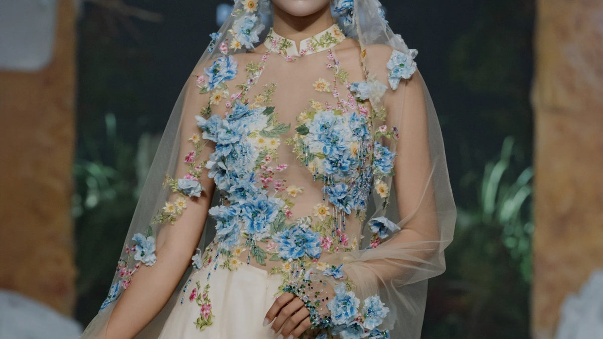 Hand Embroidery vs Machine Embroidery: The Couture Difference
