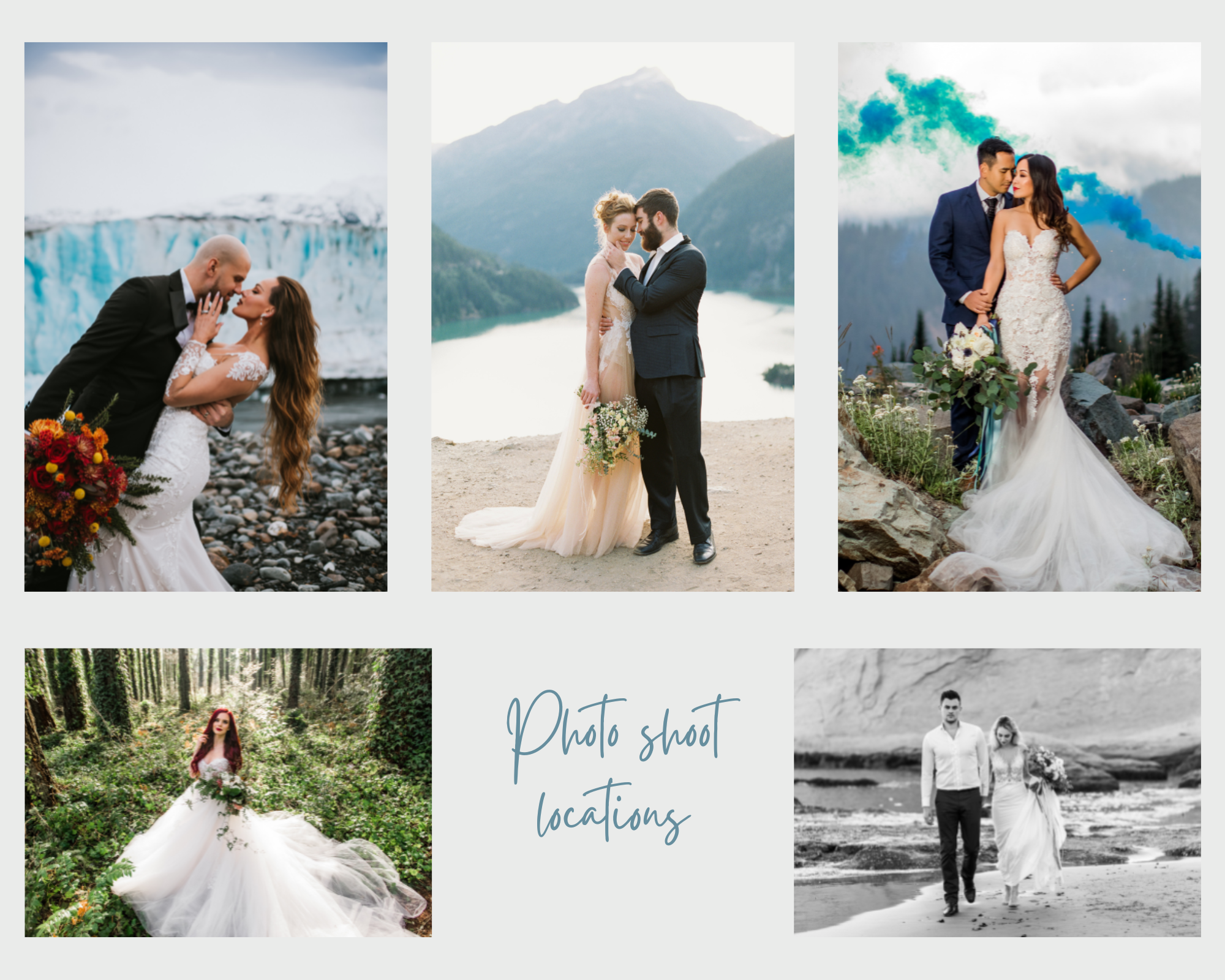 STUNNING WEDDING SHOOT LOCATIONS FOR BRIDES