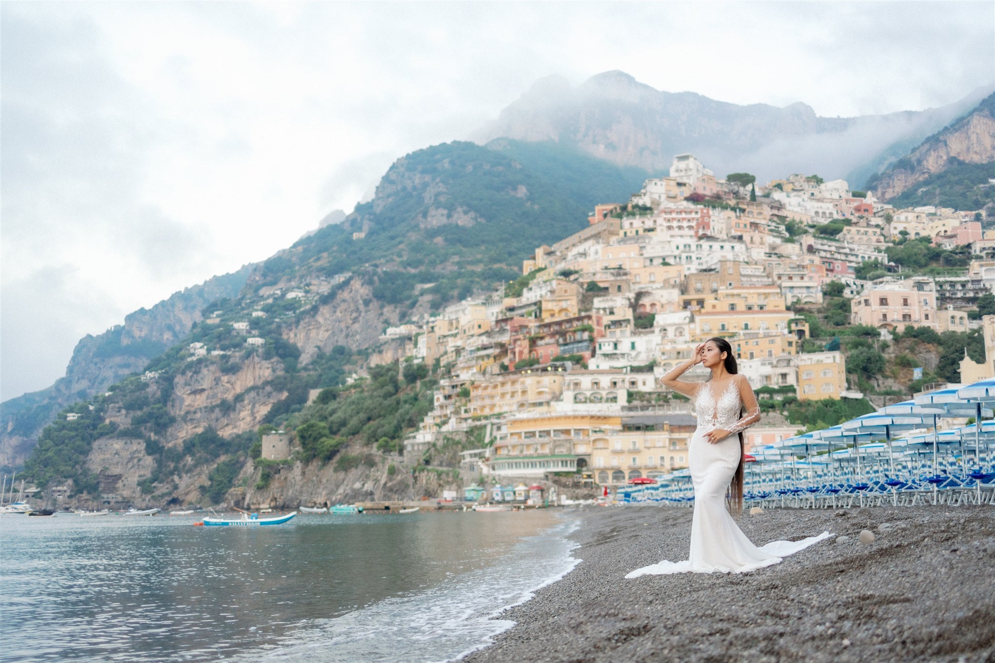 OUR ENDLESSLY ROMANTIC POSITANO BRIDAL SHOOT