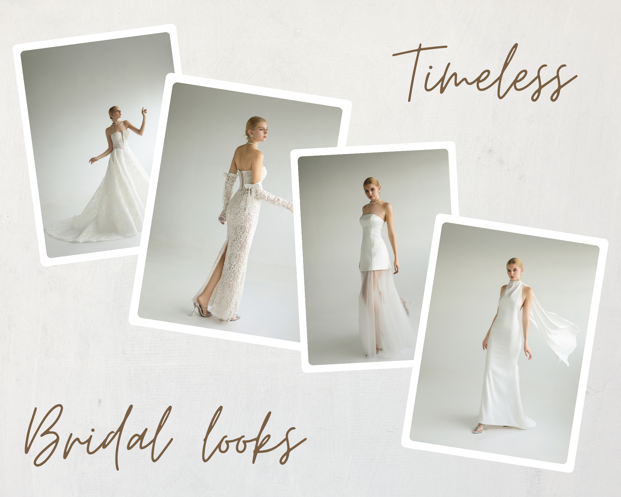 VERSATILE BRIDAL GOWNS FOR YOUR SPECIAL CELEBRATION