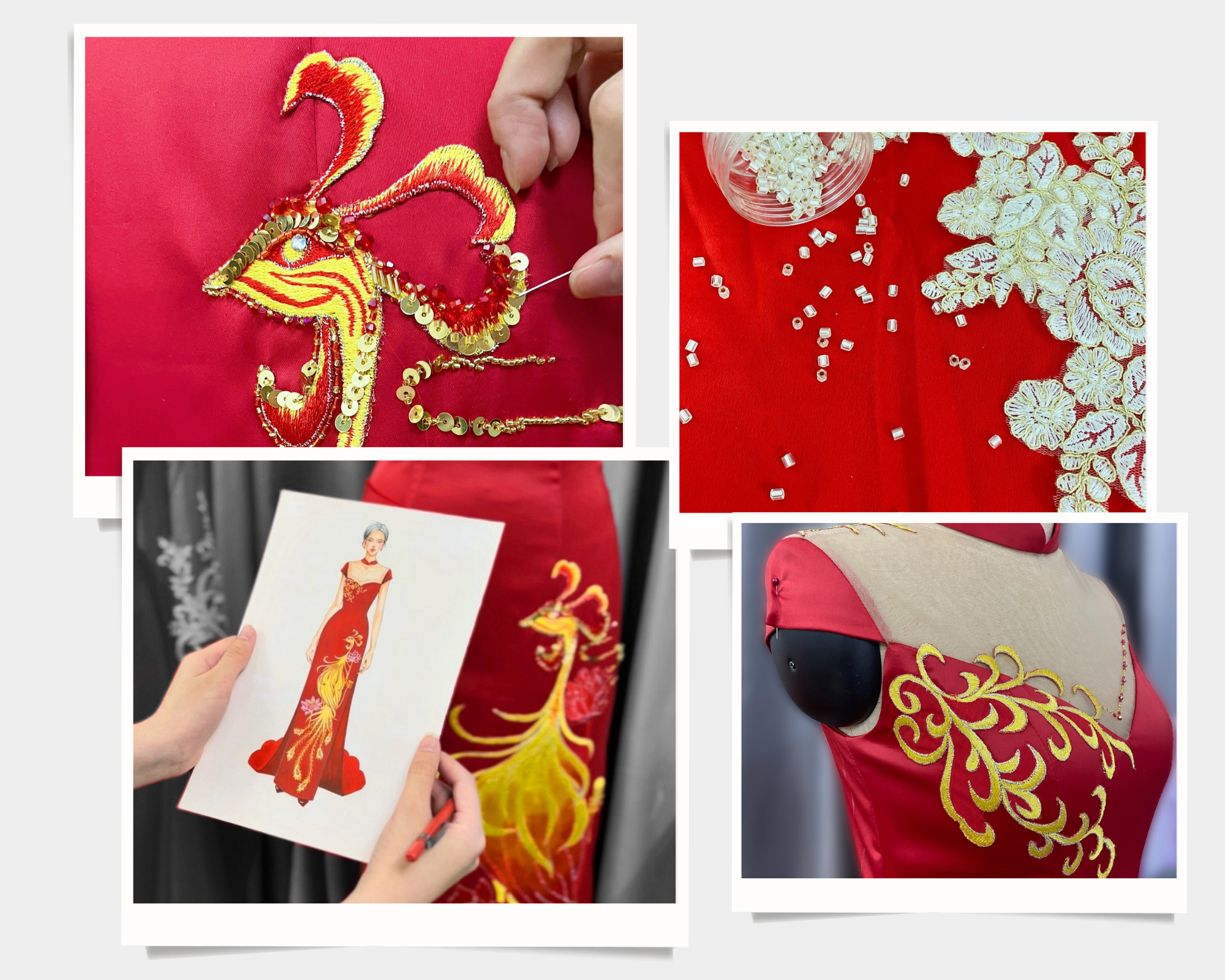 UNVEILING THE MAGIC: BTS OF DESIGNING A CUSTOM WEDDING DRESS