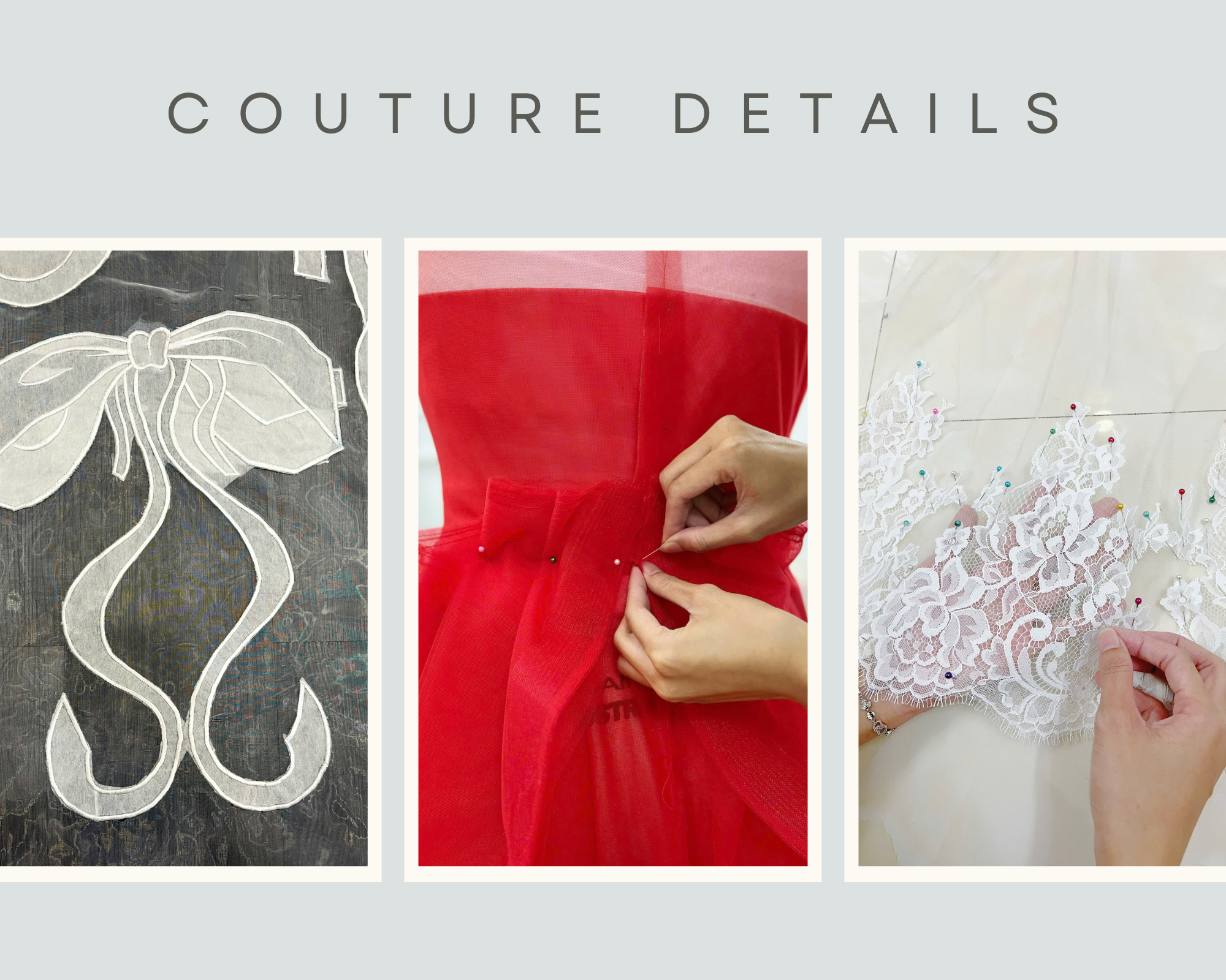 TREND SPOTLIGHT: COUTURE DETAILS & TOUCHES WE LOVE RIGHT NOW