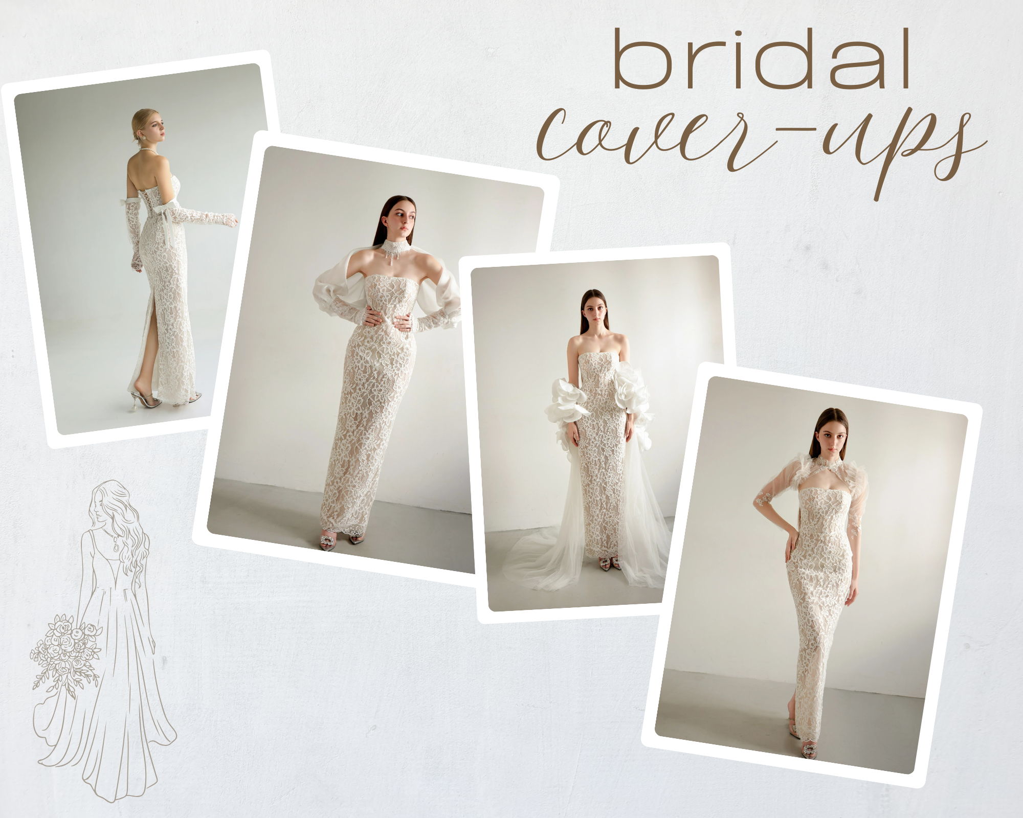 4 STRIKING BRIDAL COVER-UPS THAT ELEVATE YOUR BRIDAL LOOK