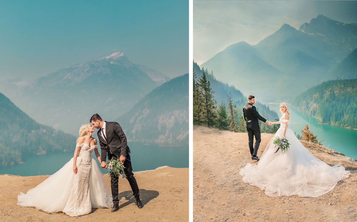 A Dream in Blush || Diablo Lake Styled Photo Shoot
