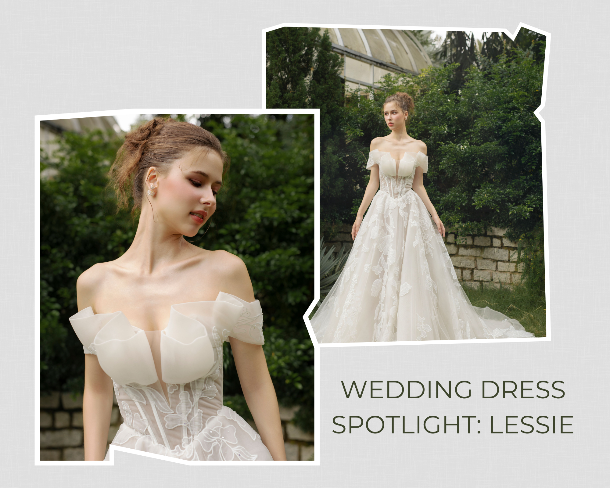 WEDDING DRESS SPOTLIGHT: LESSIE BALL GOWN