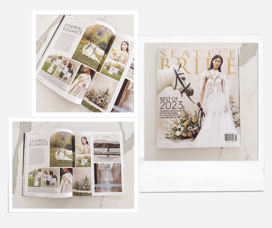 GORGEOUS SEATTLE BRIDE MAGAZINE FEATURE