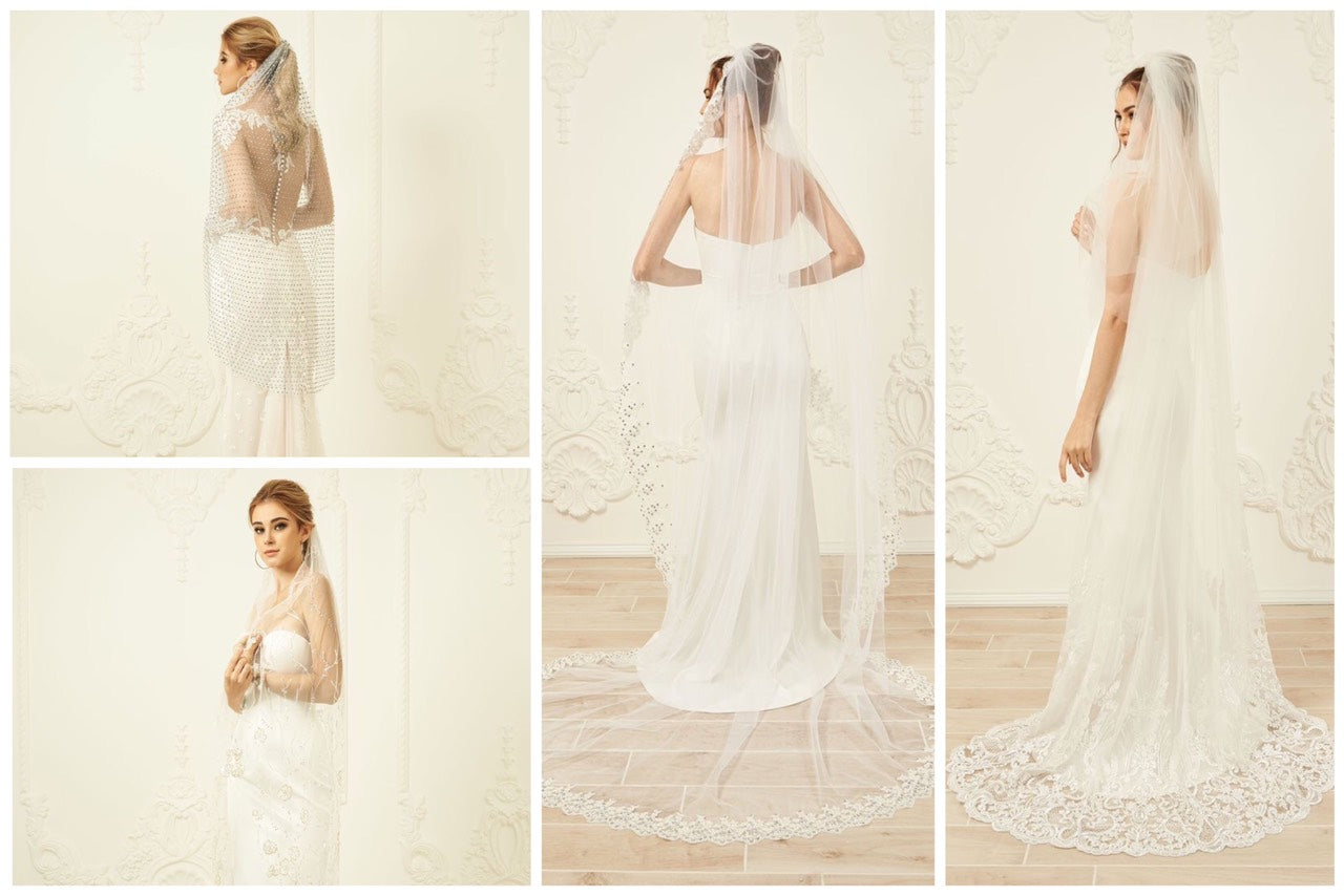 THE PERFECT WEDDING DRESS VEIL GUIDE