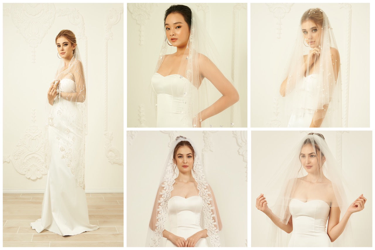 HOW TO MATCH YOUR VEIL TO YOUR WEDDING GOWN?