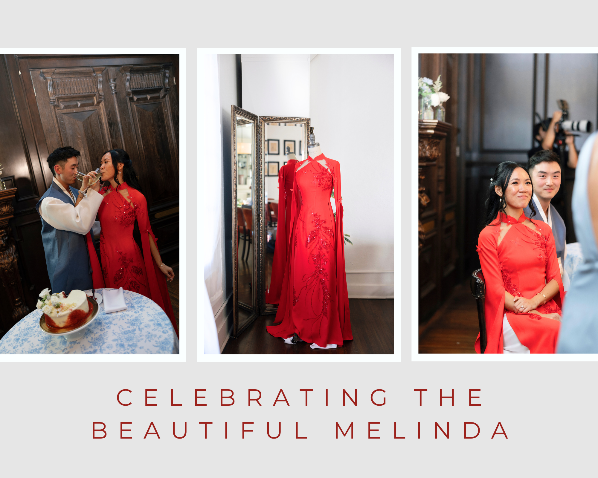 CELEBRATING OUR BEAUTIFUL BRIDE MELINDA