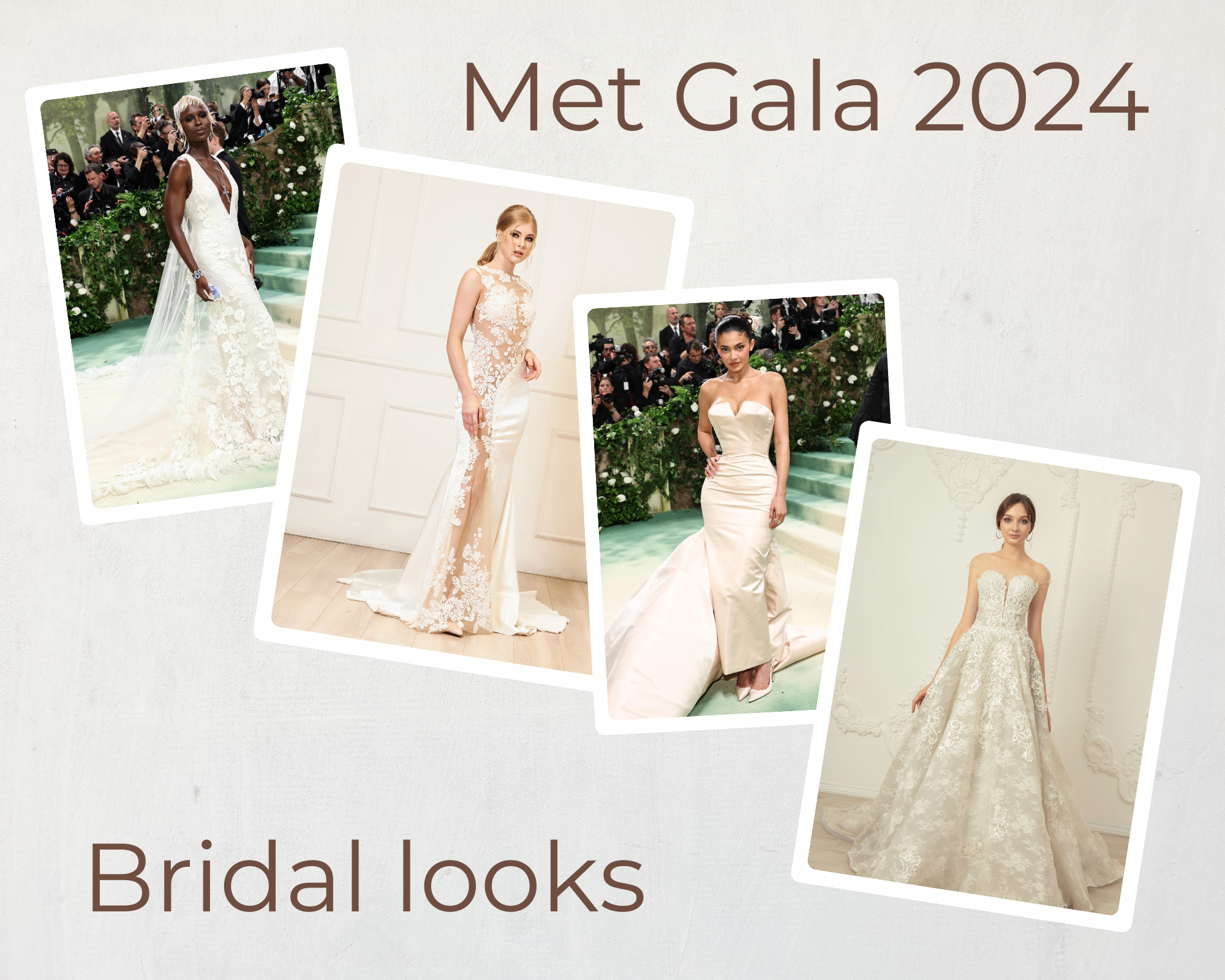 MET GALA 2024 INSPIRED WEDDING DRESSES