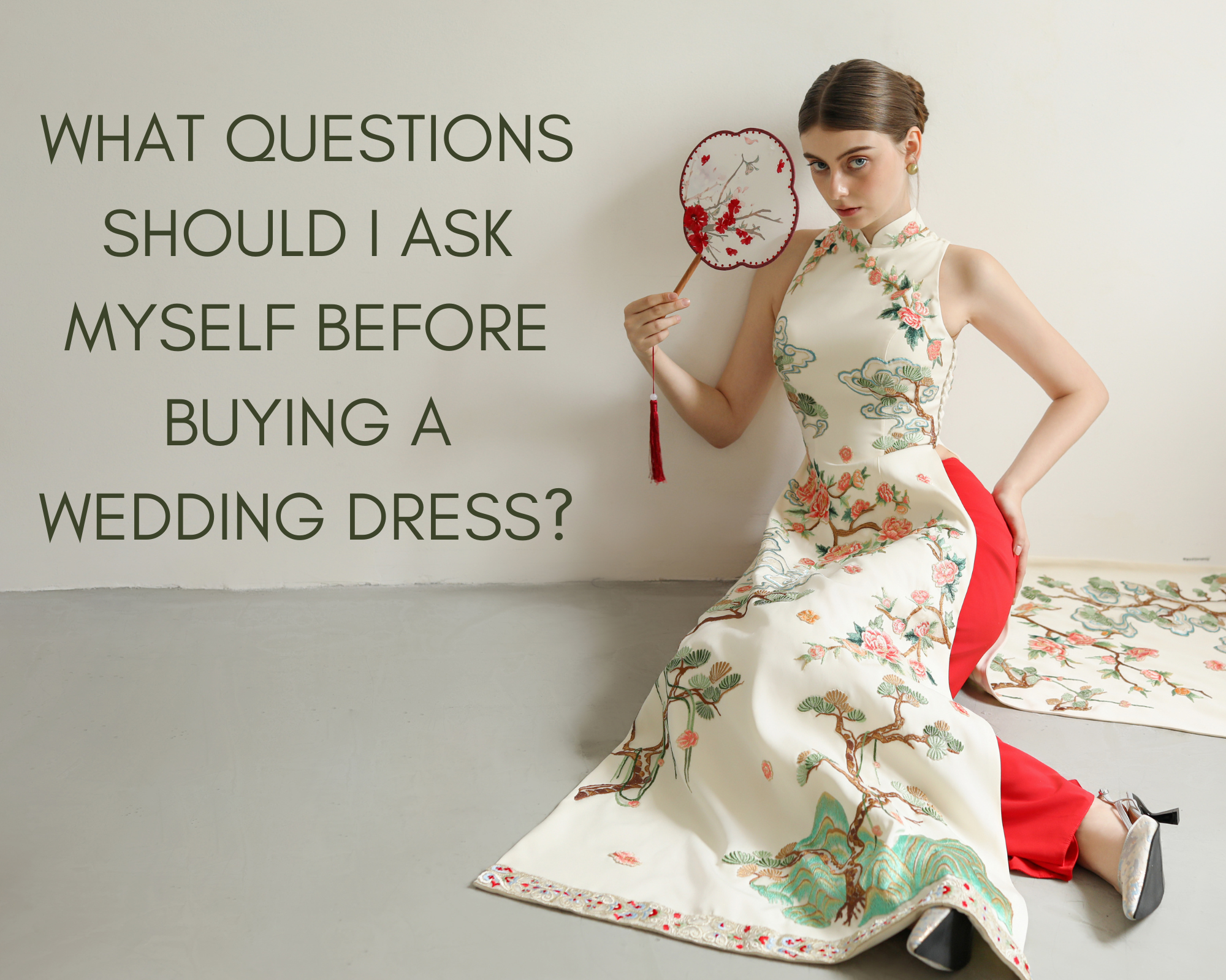 WHAT QUESTIONS TO ASK YOURSELF BEFORE BUYING A WEDDING DRESS