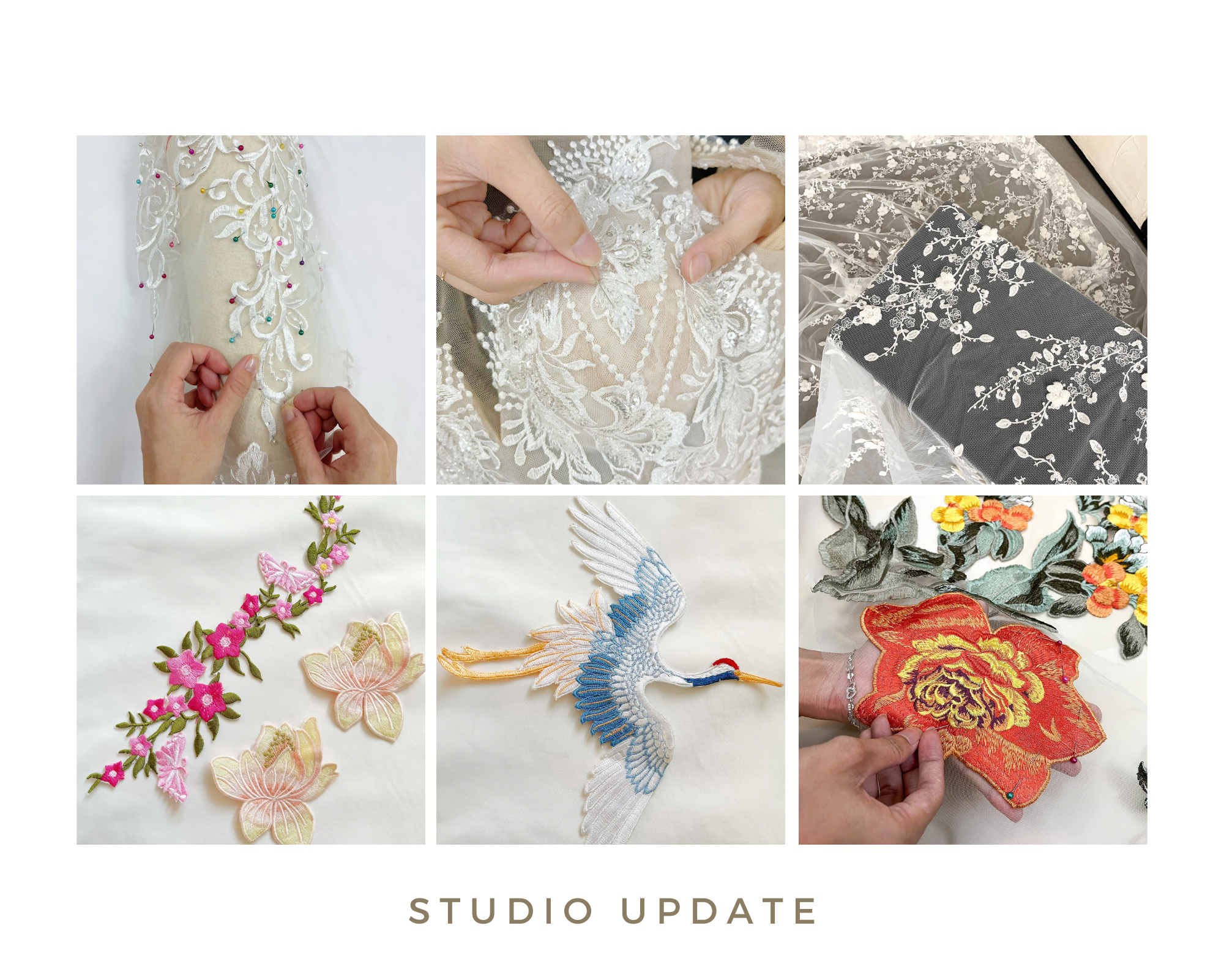 STUDIO UPDATE: BEHIND THE SCENES AT DREAM DRESSES BY PMN