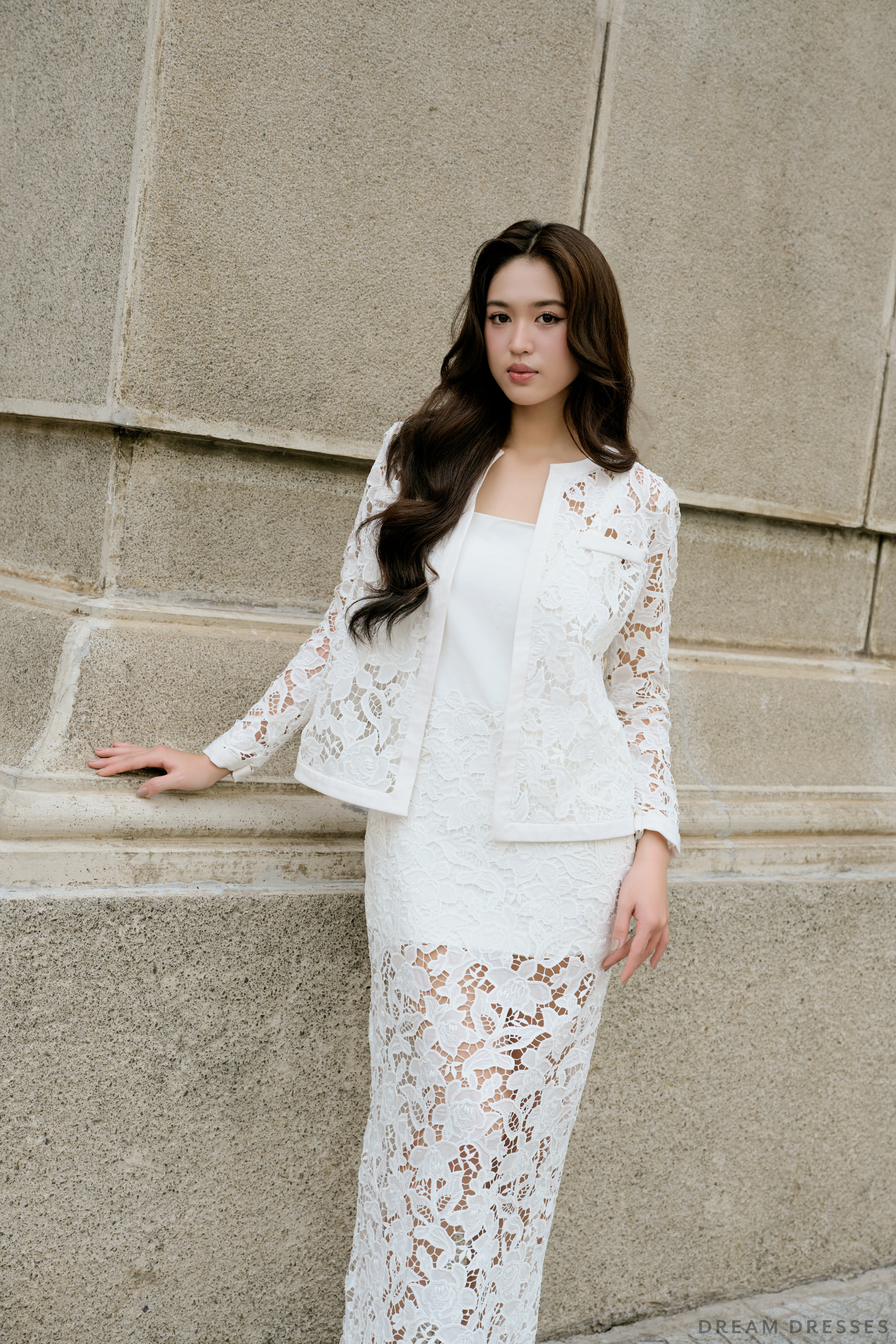 Rehearsal Dinner Lace Dress (#PANDORA)