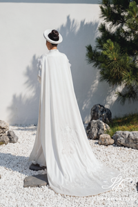 Ao Dai Bridal Cape (#TRUC)