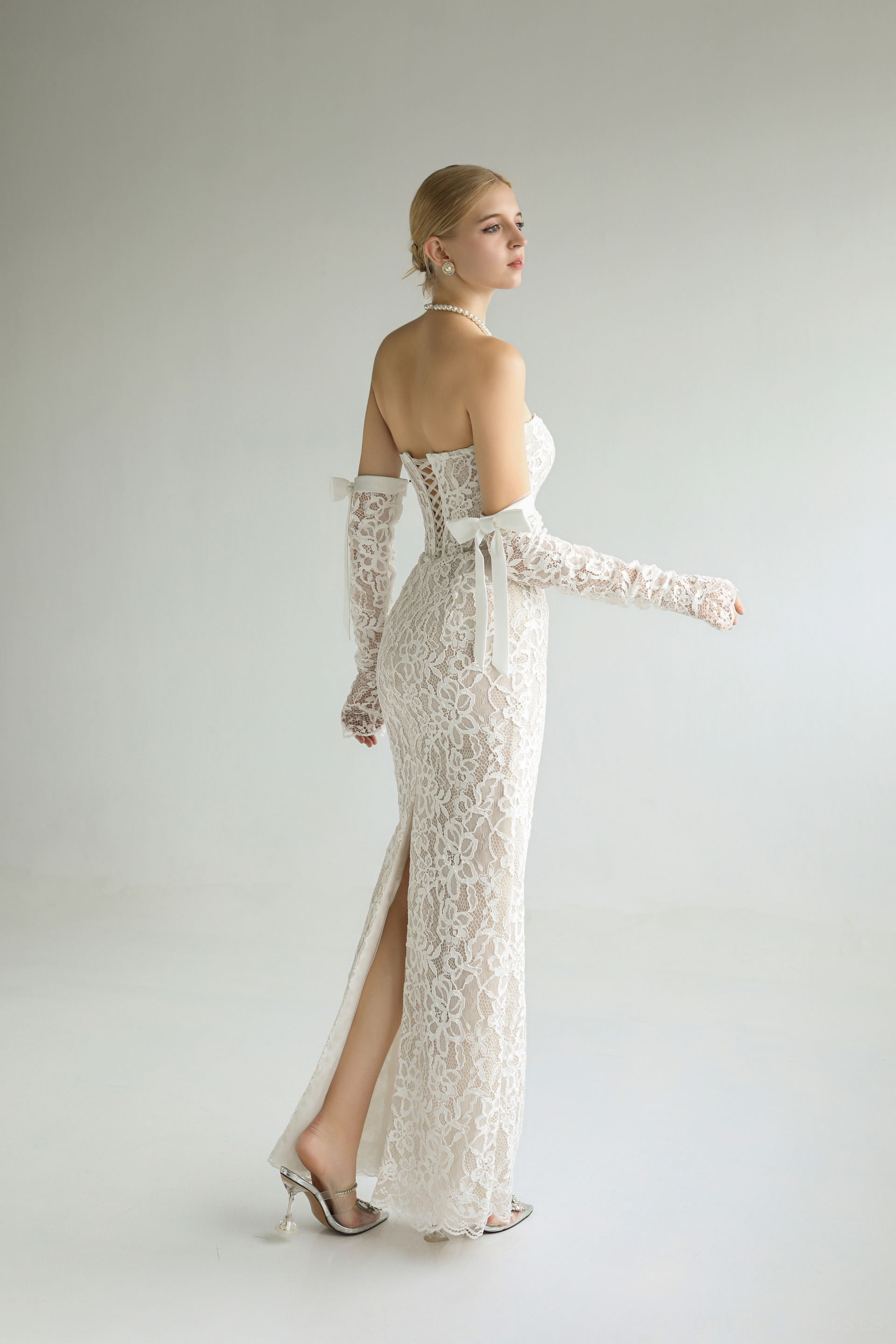 Detachable Lace Sleeves for Wedding Dress (#ASSANE) - Dream Dresses by P.M.N.