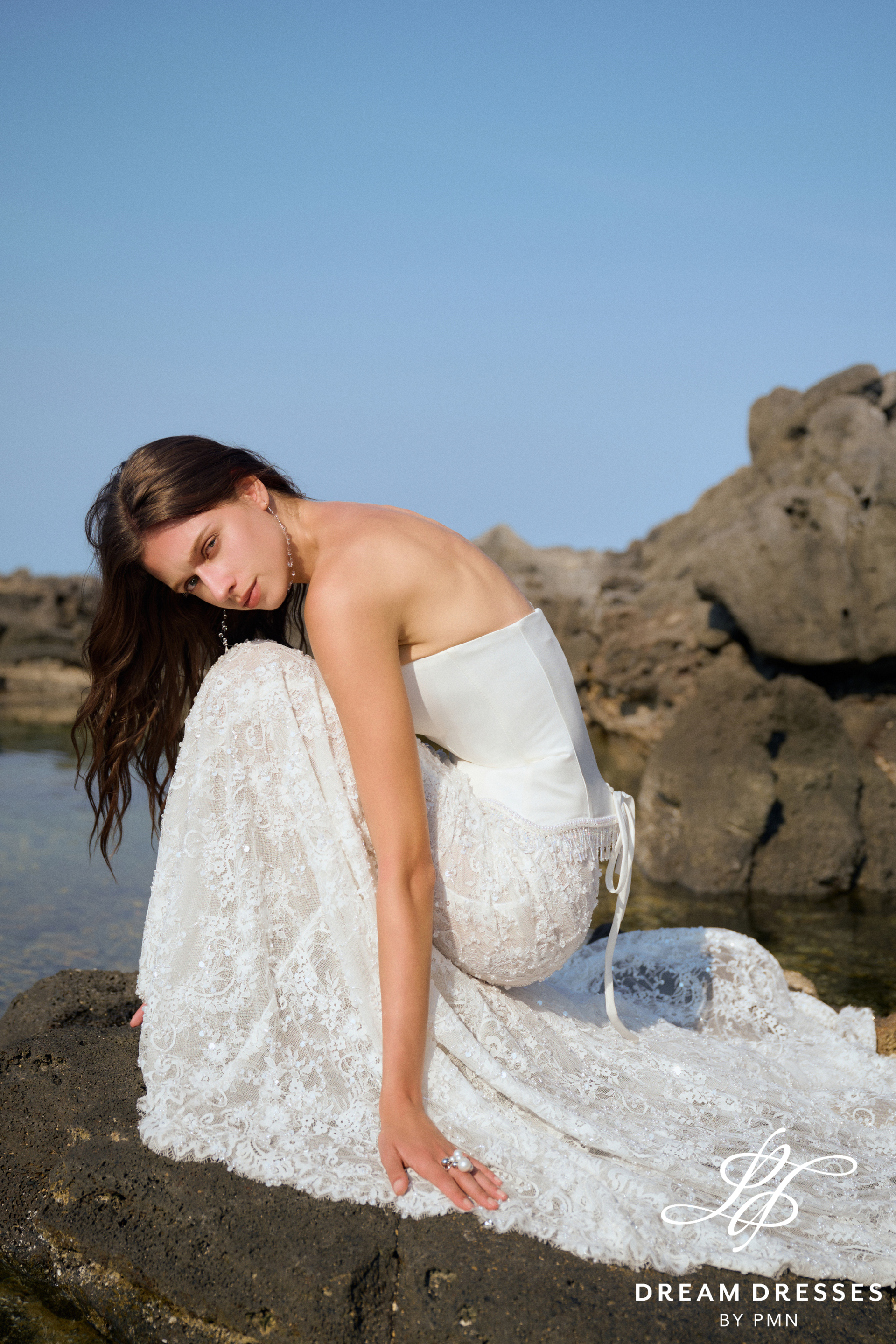 Two-Piece Mermaid Lace Wedding Dress (#MARINA)