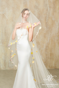 Drop Veil with Blusher (#GRACE)