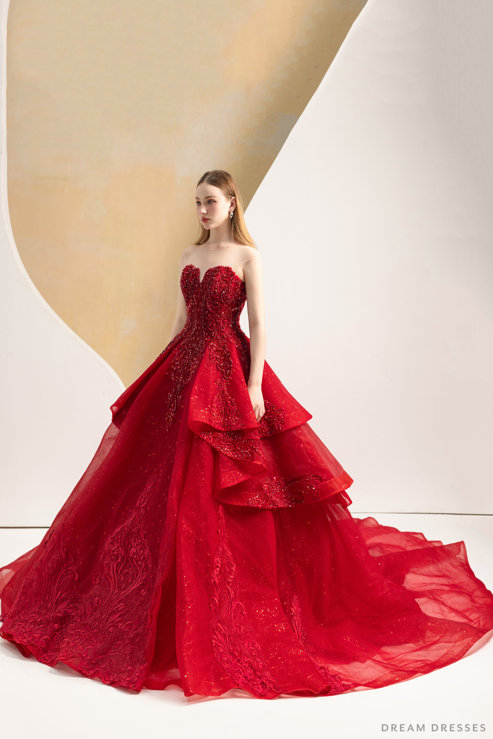 Wedding Dresses Red Ball Gown For Debut Fiery Red Sparkle Ball Gown Cap Sleeves/sleeveless Wedding Wedding Dresses Red Ball Gown For Debut Fiery Red Sparkle Ball Gown Cap Sleeves/sleeveless Wedding