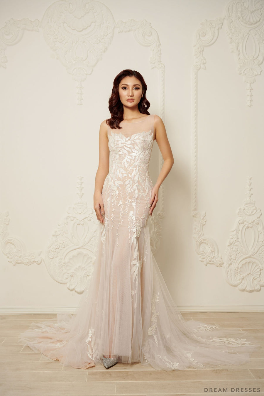 Lace Mermaid Wedding Dress (#ELYSIA) - Dream Dresses by P.M.N.