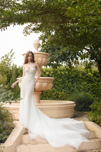 Fit and Flare Wedding Dress (#LIZA) - Dream Dresses by P.M.N.
