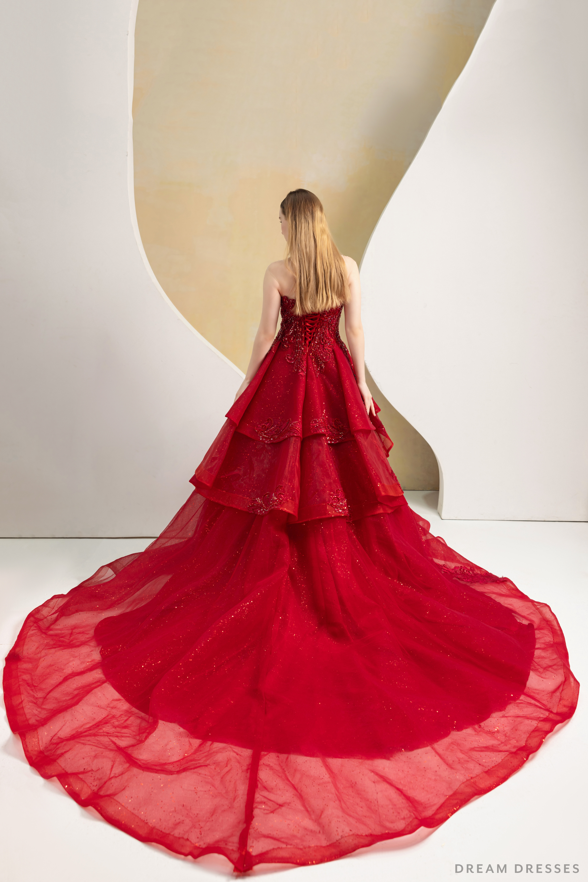 Red Ball Gown Wedding Dress Imilia 1 Red Ball Gown Wedding Dress Imilia 1