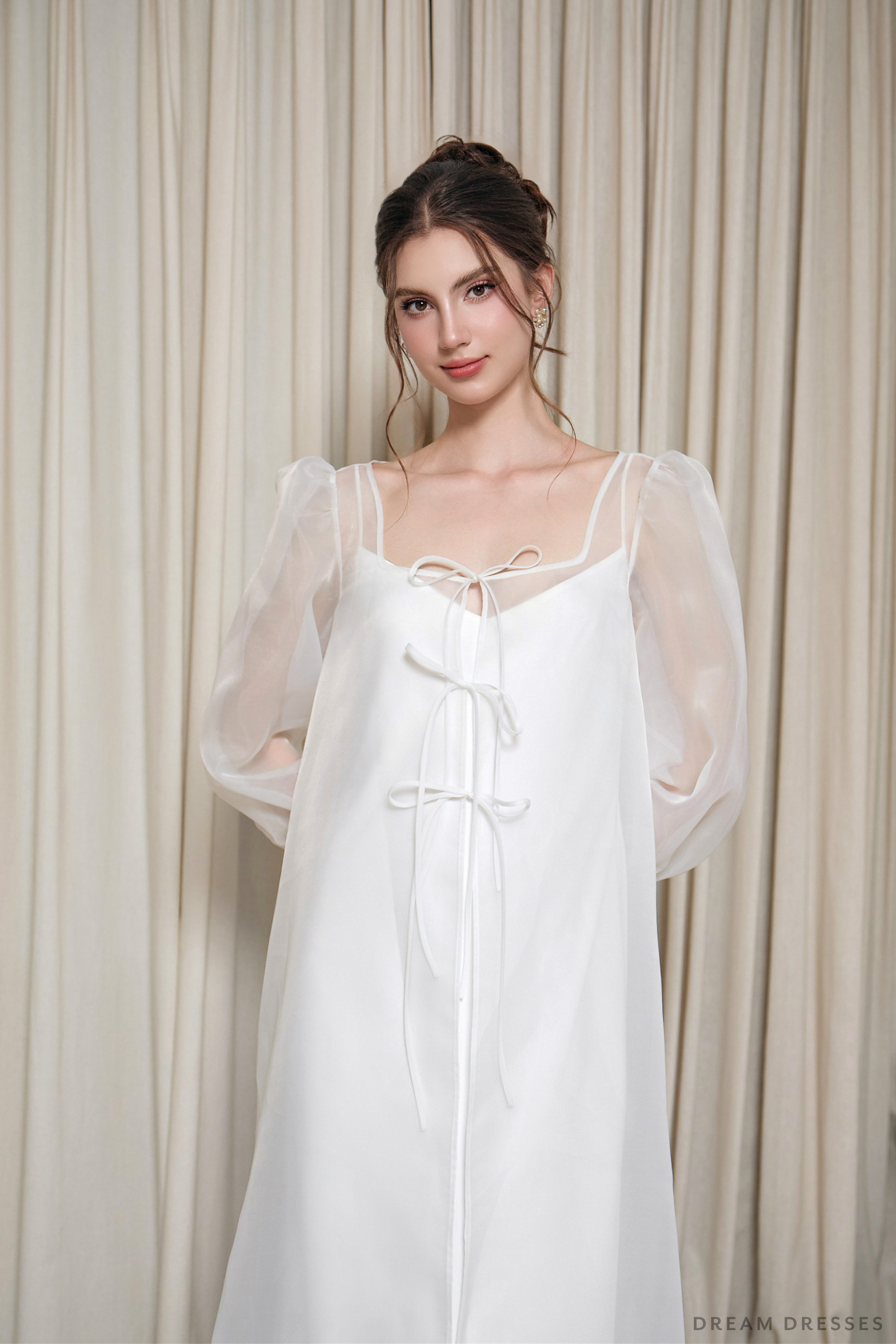 Organza Bridal Wedding Dress (#ESMA) - Dream Dresses by P.M.N.