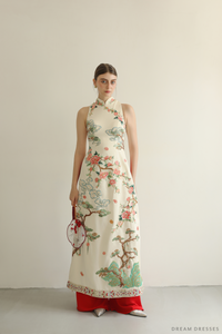 Cheongsam-Inspired Ao Dai | Vietnamese Bridal Dress (#KENZELL) - Dream Dresses by P.M.N.
