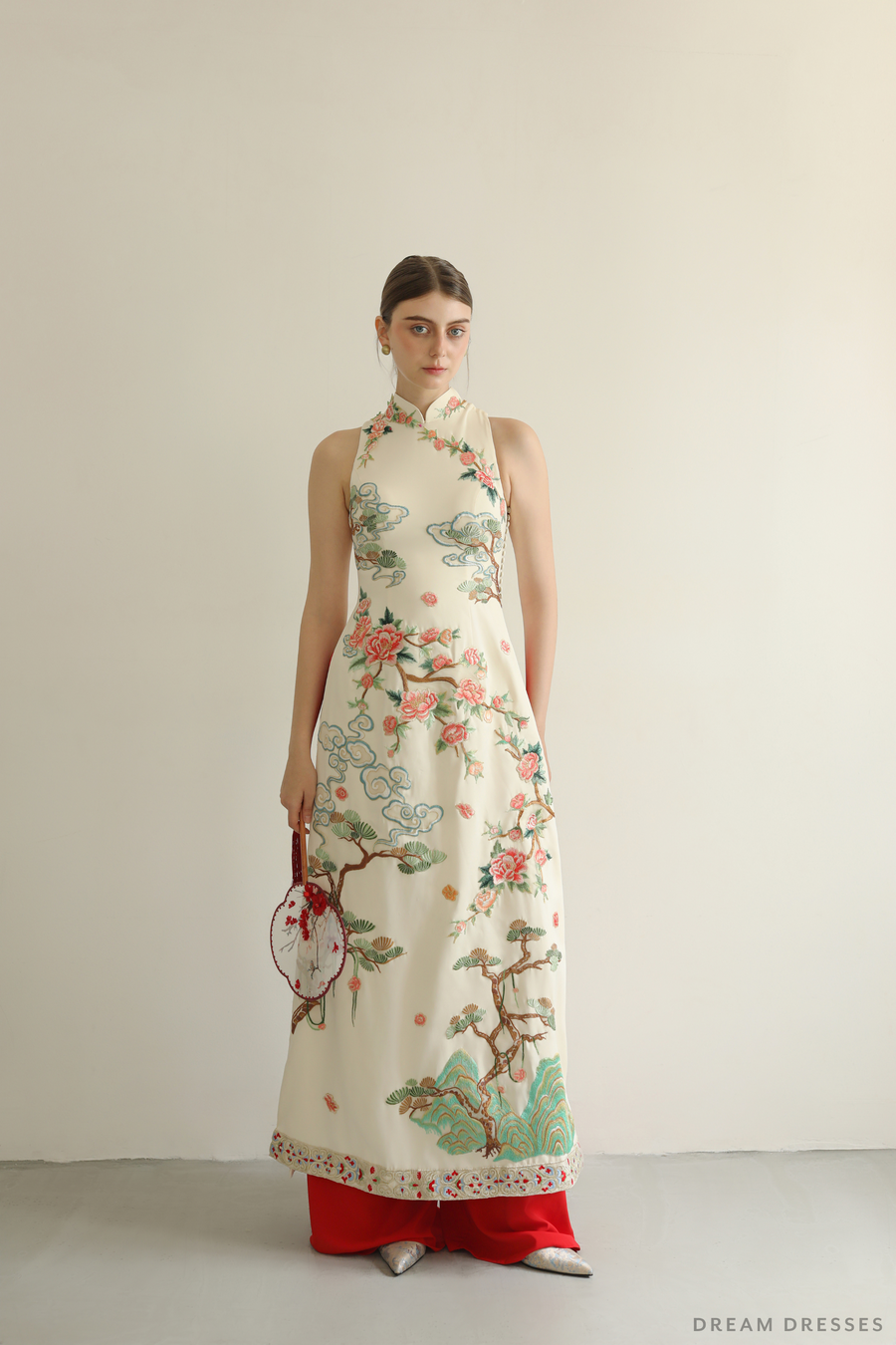 Cheongsam-Inspired Ao Dai | Vietnamese Bridal Dress (#KENZELL) - Dream Dresses by P.M.N.