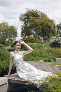 Cheongsam-Inspired Ao Dai | Vietnamese Bridal Dress (#LIEU) - Dream Dresses by P.M.N.