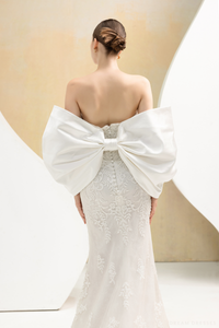 Large Detachable Bow for Wedding Dress(#ELLA) - Dream Dresses by P.M.N.