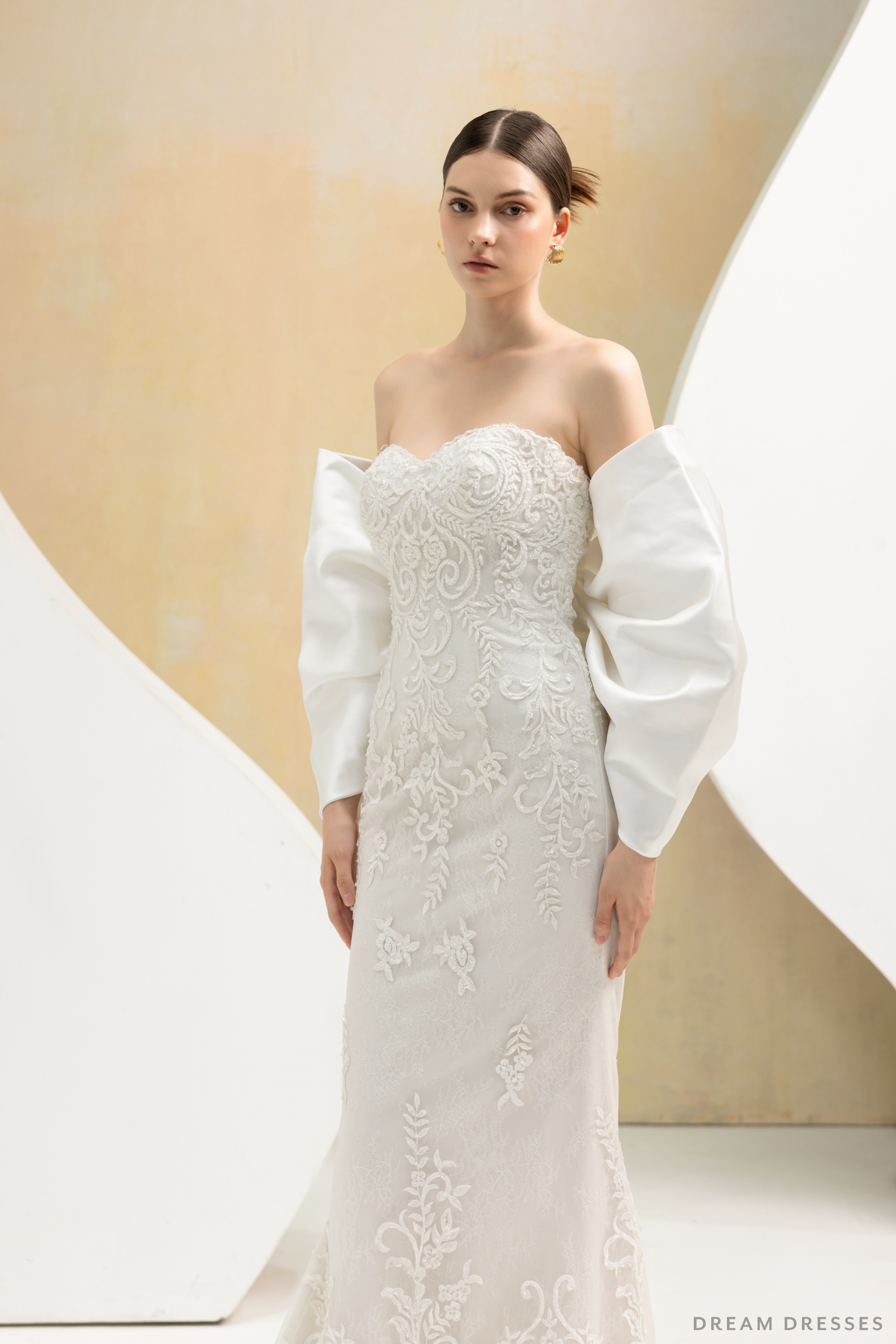 Large Detachable Bow for Wedding Dress(#ELLA) - Dream Dresses by P.M.N.