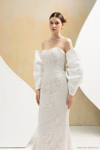 Large Detachable Bow for Wedding Dress(#ELLA) - Dream Dresses by P.M.N.