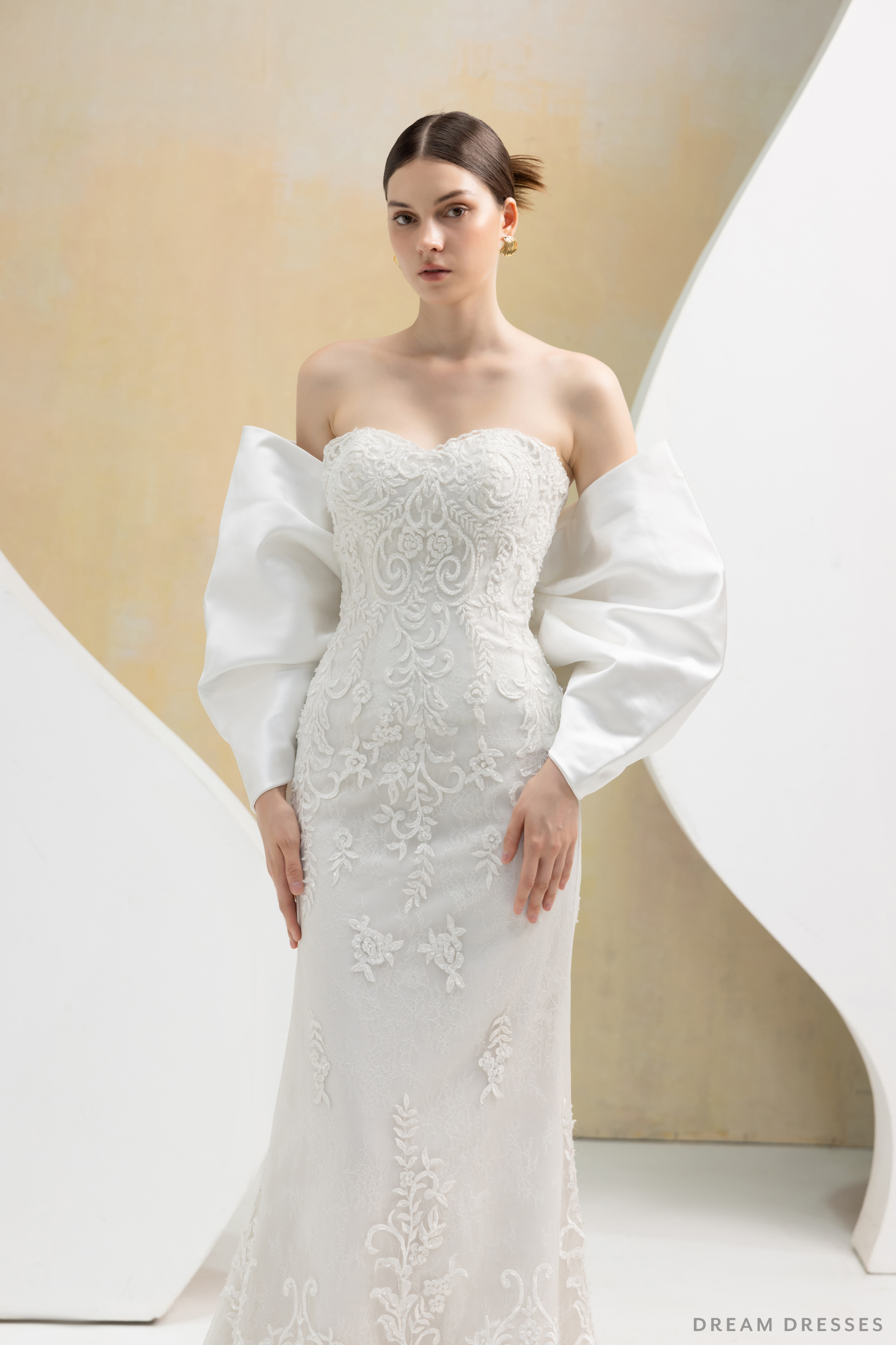 Large Detachable Bow for Wedding Dress(#ELLA) - Dream Dresses by P.M.N.