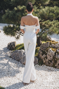 Vietnamese Ao Dai Inspired Jumpsuit (#MY)
