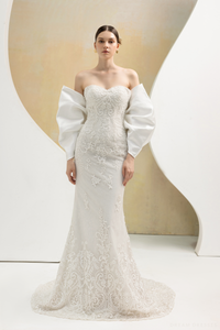 Large Detachable Bow for Wedding Dress(#ELLA) - Dream Dresses by P.M.N.