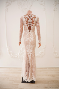 Mermaid Wedding Dress with Big Detachable Ruffle Bottom (#NADEEN) - Dream Dresses by P.M.N.