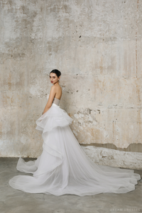 Removable Tiered Overskirt (#AMBERLEE) - Dream Dresses by P.M.N.
