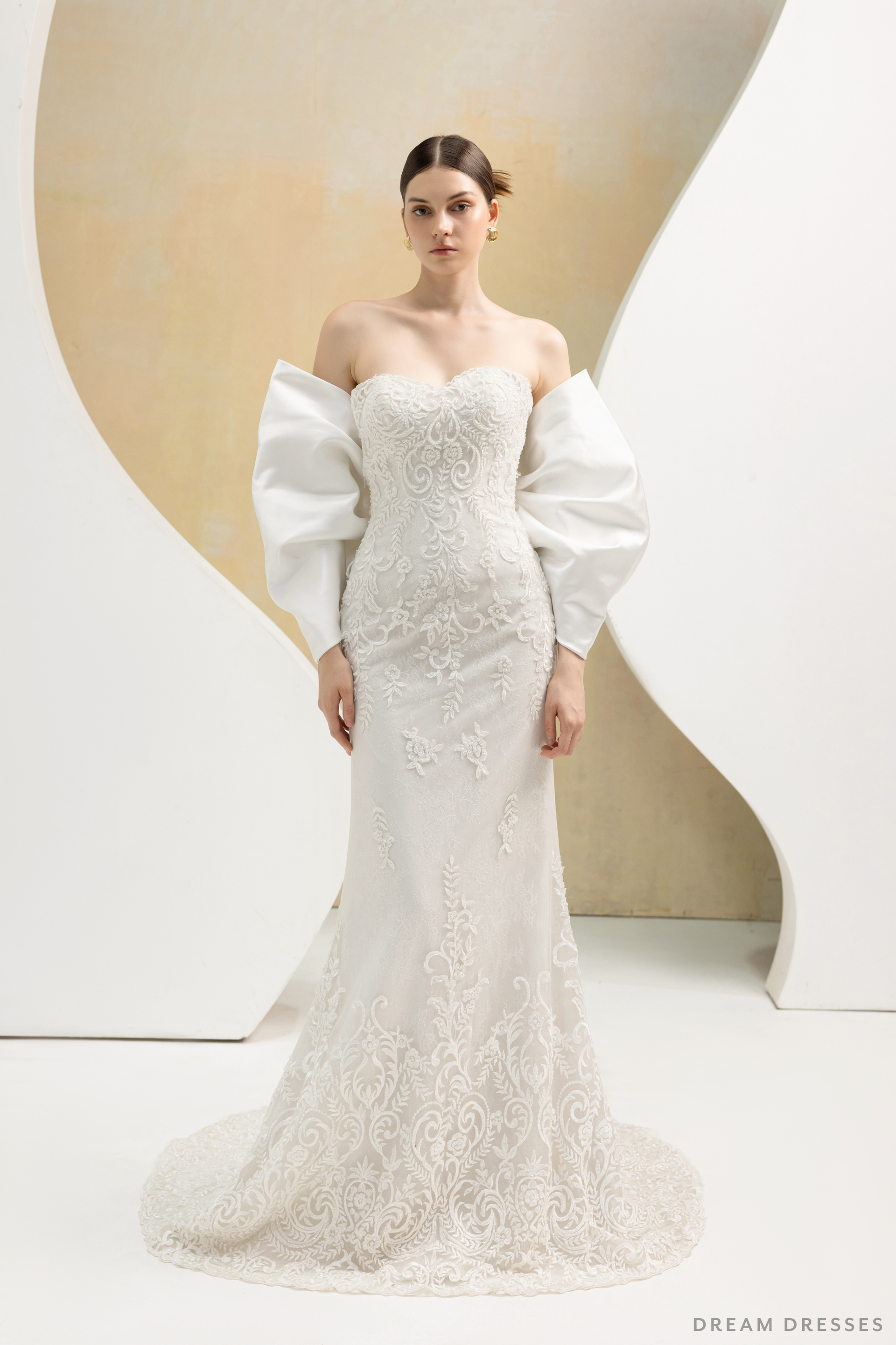 Large Detachable Bow for Wedding Dress(#ELLA) - Dream Dresses by P.M.N.